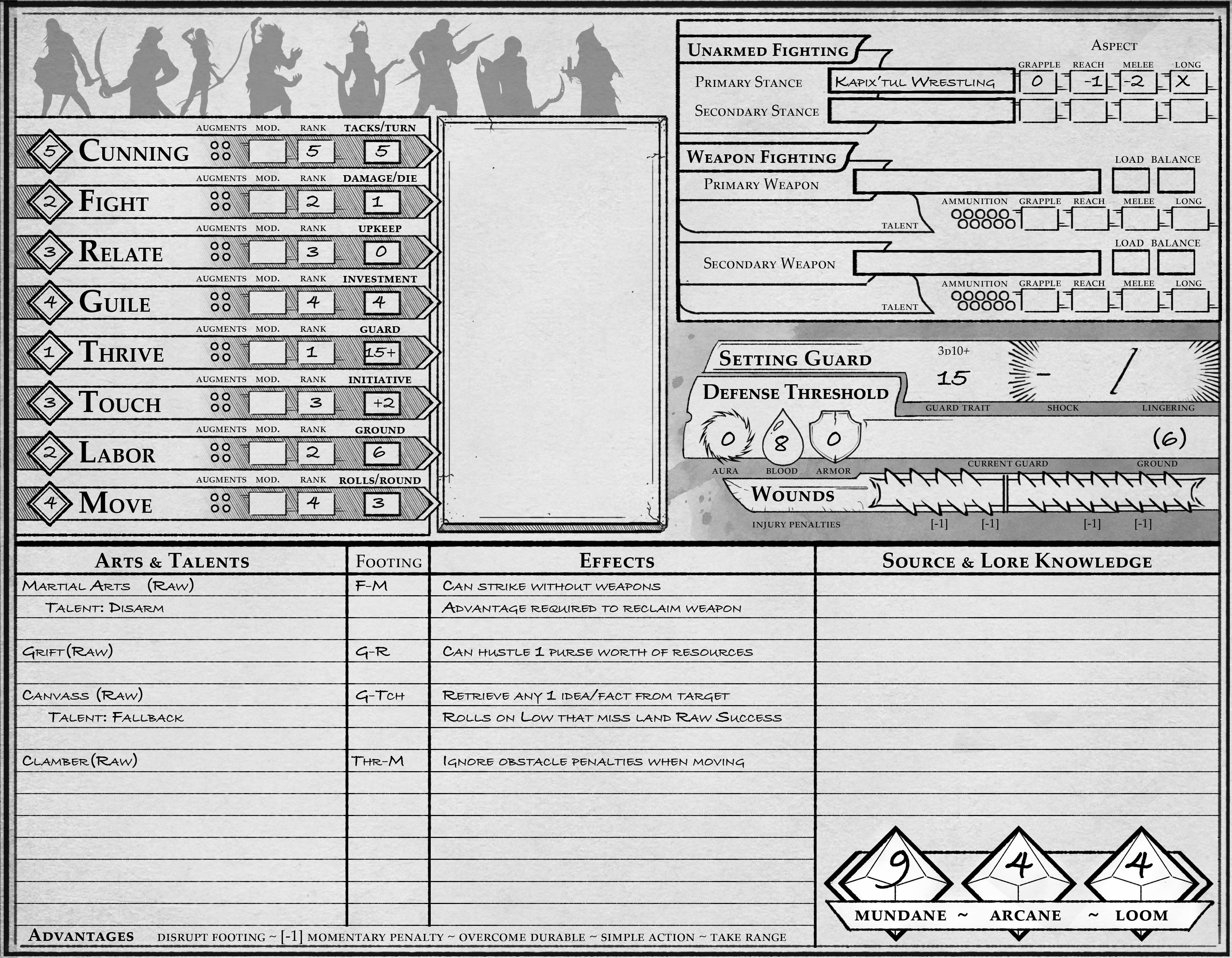 hero system character creation